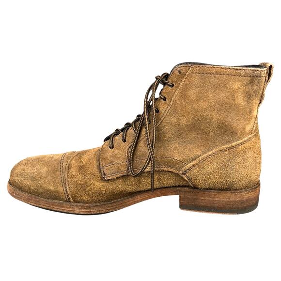Frye Men’s Bowery Brown Suede Lace Up Chukka Boot Size US 8 D - Picture 2 of 11